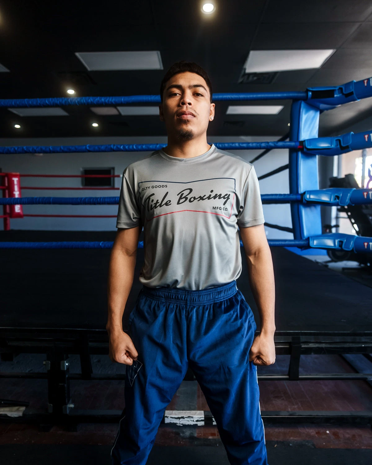 TITLE Boxing Qlty Goods Wicking Tee 4 TITLE Boxing Qlty Goods Wicking Tee - Image 2