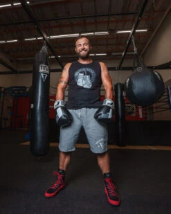 TITLE Boxing Vintage Hanging Gloves Tank -Cheap Boxing Gear Store LTA7BK 1 54fccf40 7561 4e13 bf05 0e02fad83cf8