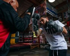 TITLE Boxing Spark Bag Gloves -Cheap Boxing Gear Store OASPBGWHBK 8