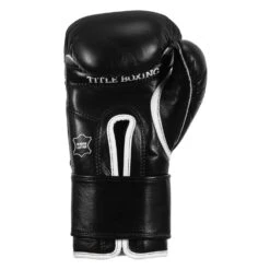 TITLE Boxing Old School Leather Bag Gloves 2.0 -Cheap Boxing Gear Store OSLBG2 BK 04