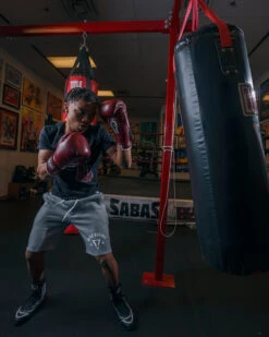 TITLE Boxing Old School Leather Bag Gloves 2.0 -Cheap Boxing Gear Store OSLBG2MR 3 3