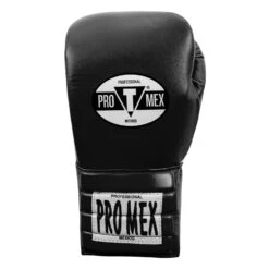Pro Mex Professional Lace Sparring Gloves V3.0 -Cheap Boxing Gear Store PMTGL3 BK 003