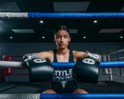 Pro Mex Professional Lace Sparring Gloves V3.0 -Cheap Boxing Gear Store PMTGL3BK 2