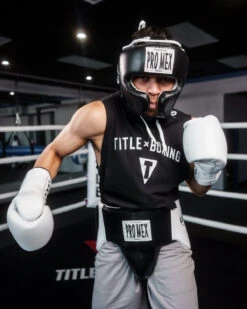 Pro Mex Professional Training Headgear V3.0 -Cheap Boxing Gear Store PMTHG3BK 1