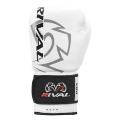 Rival Boxing Bag Gloves -Cheap Boxing Gear Store RB4 WH 3