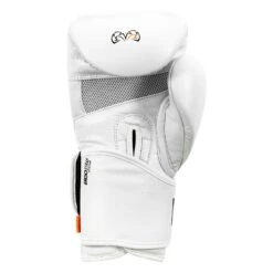 Rival Boxing Intelli-Shock Leather Bag Gloves -Cheap Boxing Gear Store RB50 WH 4