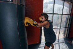 TITLE Boxing Roberto Duran Leather Training Gloves -Cheap Boxing Gear Store RDTGGD 1