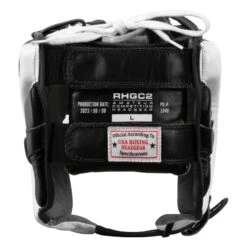 Rival Boxing Amateur Competition Headgear -Cheap Boxing Gear Store RHGC2 BK WH 4