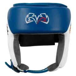 Rival Boxing Amateur Competition Headgear -Cheap Boxing Gear Store RHGC2 BL WH 2