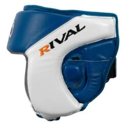 Rival Boxing Amateur Competition Headgear -Cheap Boxing Gear Store RHGC2 BL WH 3