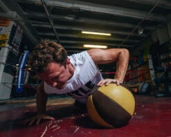 TITLE Boxing Retro Leather Medicine Balls -Cheap Boxing Gear Store ROSMBBR 2