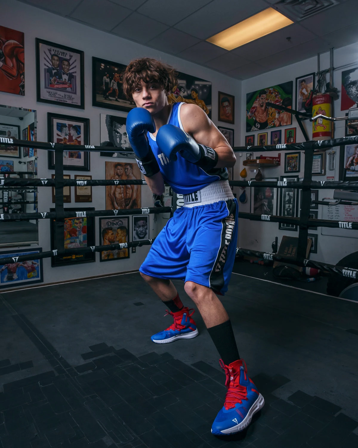 TITLE Boxing Stinger Reversible Amateur Boxing Set 12 TITLE Boxing Stinger Reversible Amateur Boxing Set - Image 10