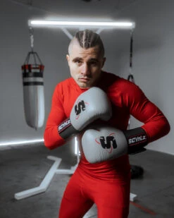 SCYntz Leather Bag Gloves -Cheap Boxing Gear Store SCYBGGRBK 1