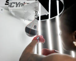 SCYntz Leather Speed Bag 12 SCYntz Leather Speed Bag -Cheap Boxing Gear Store SCYSBGRBK 1