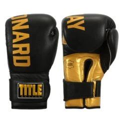 TITLE Boxing Sugar Ray Leonard Leather Bag Gloves -Cheap Boxing Gear Store SRLBG 2