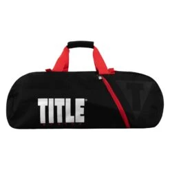 TITLE Boxing Champion Sport Bag/Backpack -Cheap Boxing Gear Store TBAG46 BK RD 3