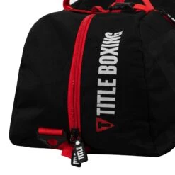 TITLE Boxing Champion Sport Bag/Backpack -Cheap Boxing Gear Store TBAG46 BK RD 6