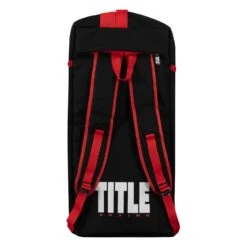TITLE Boxing Champion Sport Bag/Backpack -Cheap Boxing Gear Store TBAG46 BK RD 8