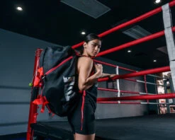 TITLE Boxing Champion Sport Bag/Backpack -Cheap Boxing Gear Store TBAG46BKRD 2