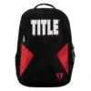 TITLE Boxing Competitor Backpack -Cheap Boxing Gear Store TBAG48 BK RD 101
