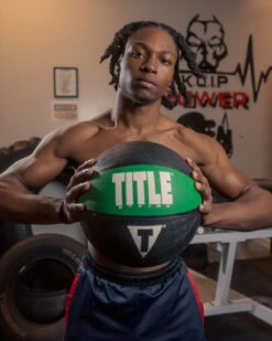 TITLE Boxing Rubber Medicine Ball -Cheap Boxing Gear Store TBCMBR15 1