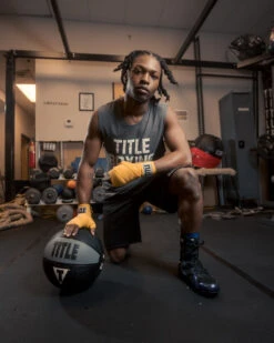 TITLE Boxing Rubber Medicine Ball -Cheap Boxing Gear Store TBCMBR15 3