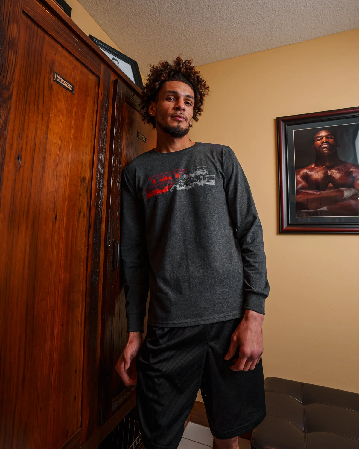 TITLE Boxing Split Label Performance Long Sleeve Tee 4 TITLE Boxing Split Label Performance Long Sleeve Tee - Image 2