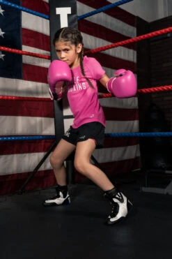 TITLE Boxing Speed-Flex Encore Mid-Top Shoes -Cheap Boxing Gear Store TBS1BK WH