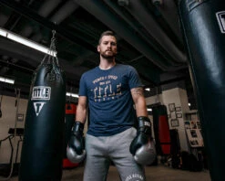 TITLE Boxing Power And Speed Tee -Cheap Boxing Gear Store TBTS211BL 2