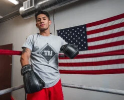 TITLE Boxing Snapshot Tee -Cheap Boxing Gear Store TBTS219GR 1