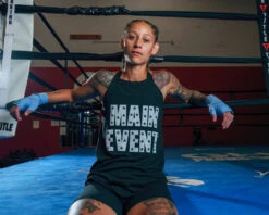 TITLE Boxing Women’s Main Event Tank 12 TITLE Boxing Women’s Main Event Tank -Cheap Boxing Gear Store TBWTS199BK 1