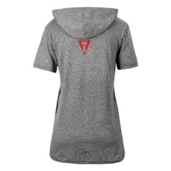 TITLE Boxing Women's Vintage Short Sleeve Hooded Tee -Cheap Boxing Gear Store TBWTS213 GR 2