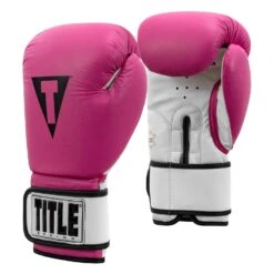 TITLE Premier Leather Super Bag Gloves 2.0 -Cheap Boxing Gear Store TSBG2 PK WH 002