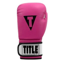TITLE Premier Leather Super Bag Gloves 2.0 -Cheap Boxing Gear Store TSBG2 PK WH 003