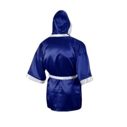 TITLE Boxing Fingertip Robe -Cheap Boxing Gear Store TSRF BL WH 3