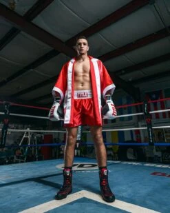 TITLE Boxing Fingertip Robe -Cheap Boxing Gear Store TSRF2RDWH 3