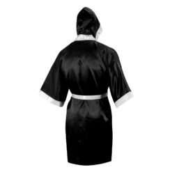 TITLE Boxing Pro Full Length Robe 3.0 -Cheap Boxing Gear Store TSRFL3 BK WH 3