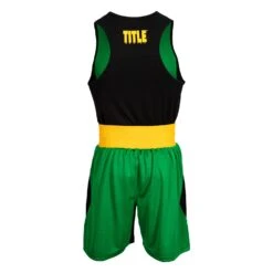 WBC By TITLE Boxing Amateur Competition Outfit 13 WBC By TITLE Boxing Amateur Competition Outfit -Cheap Boxing Gear Store WBCTABS GN BK 2