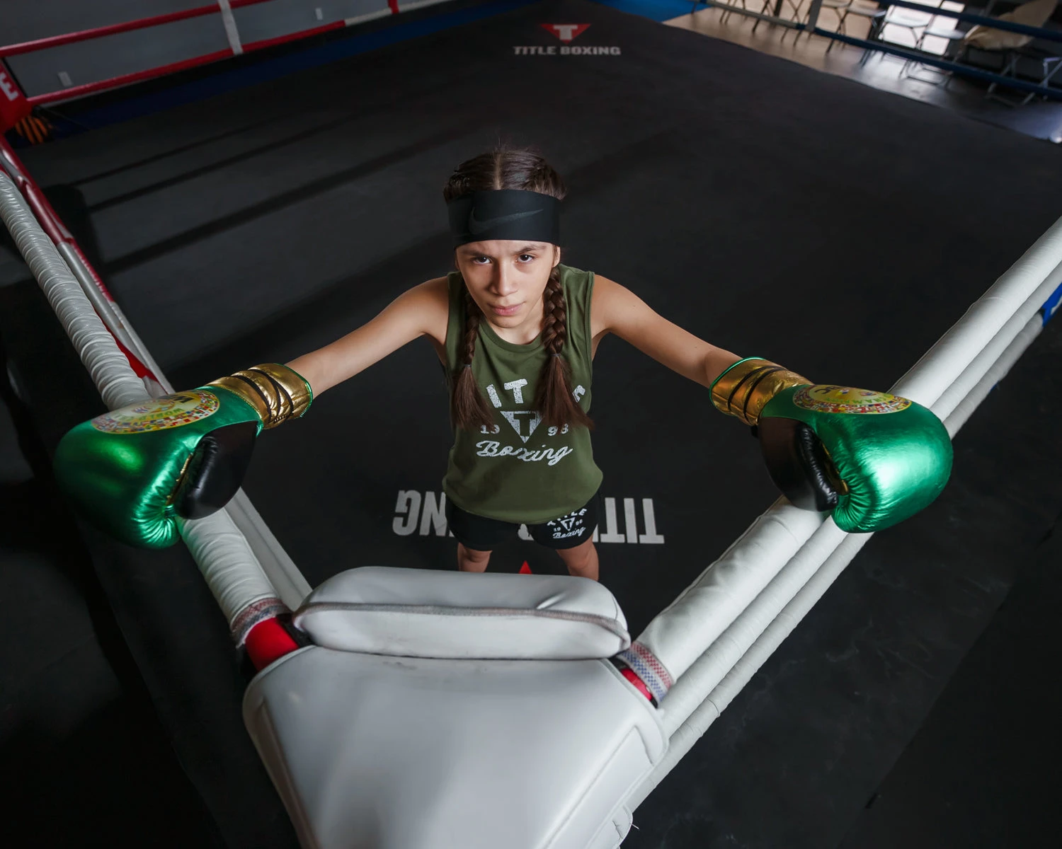 WBC By TITLE Boxing Green Belt Sparring Gloves 13 WBC By TITLE Boxing Green Belt Sparring Gloves - Image 11