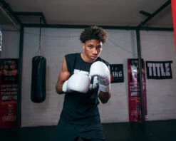 TITLE White Boxing Gloves -Cheap Boxing Gear Store WHWBGWH 3