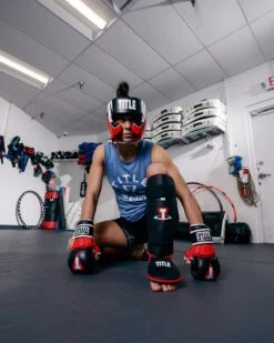 TITLE MMA Command Training Headgear -Cheap Boxing Gear Store XCHGTBK 2