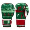TITLE Boxing Limited Edition Deck The Halls Bag Gloves 1 TITLE Boxing Limited Edition Deck The Halls Bag Gloves -Cheap Boxing Gear Store XMASBG GN 1