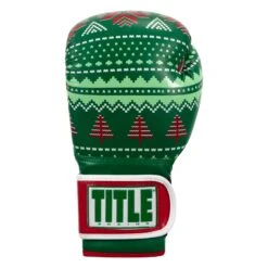 TITLE Boxing Limited Edition Deck The Halls Bag Gloves 13 TITLE Boxing Limited Edition Deck The Halls Bag Gloves -Cheap Boxing Gear Store XMASBG GN 3