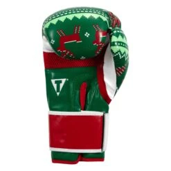 TITLE Boxing Limited Edition Deck The Halls Bag Gloves 14 TITLE Boxing Limited Edition Deck The Halls Bag Gloves -Cheap Boxing Gear Store XMASBG GN 4