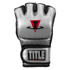 TITLE MMA Menace Metallic Training Gloves 26 TITLE MMA Menace Metallic Training Gloves -Cheap Boxing Gear Store XMMTG SV BK 003