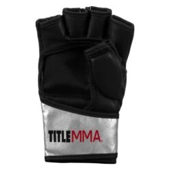 TITLE MMA Menace Metallic Training Gloves 27 TITLE MMA Menace Metallic Training Gloves -Cheap Boxing Gear Store XMMTG SV BK 004