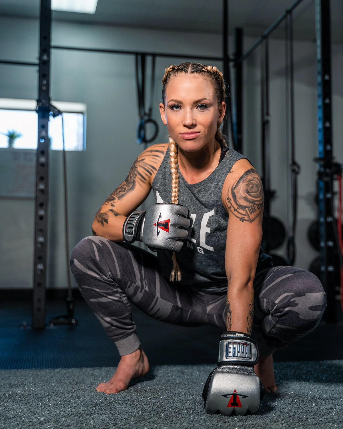 TITLE MMA Menace Metallic Training Gloves 10 TITLE MMA Menace Metallic Training Gloves - Image 8