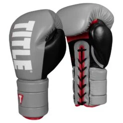 TITLE Boxing Leather Enforcer Pro Sparring Gloves 34 TITLE Boxing Leather Enforcer Pro Sparring Gloves -Cheap Boxing Gear Store XRVCSG SV BK 1