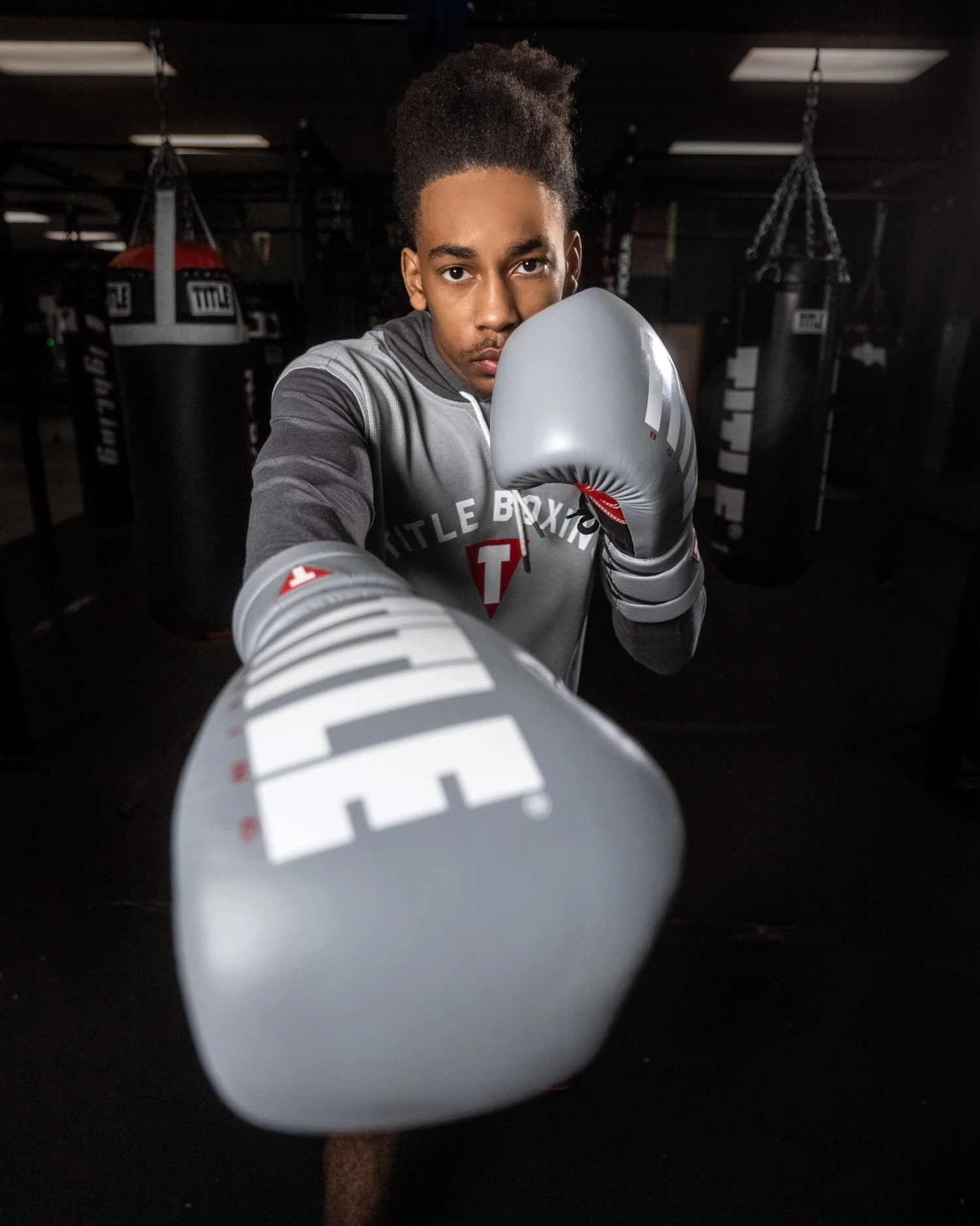 TITLE Boxing Leather Enforcer Pro Sparring Gloves 20 TITLE Boxing Leather Enforcer Pro Sparring Gloves - Image 18