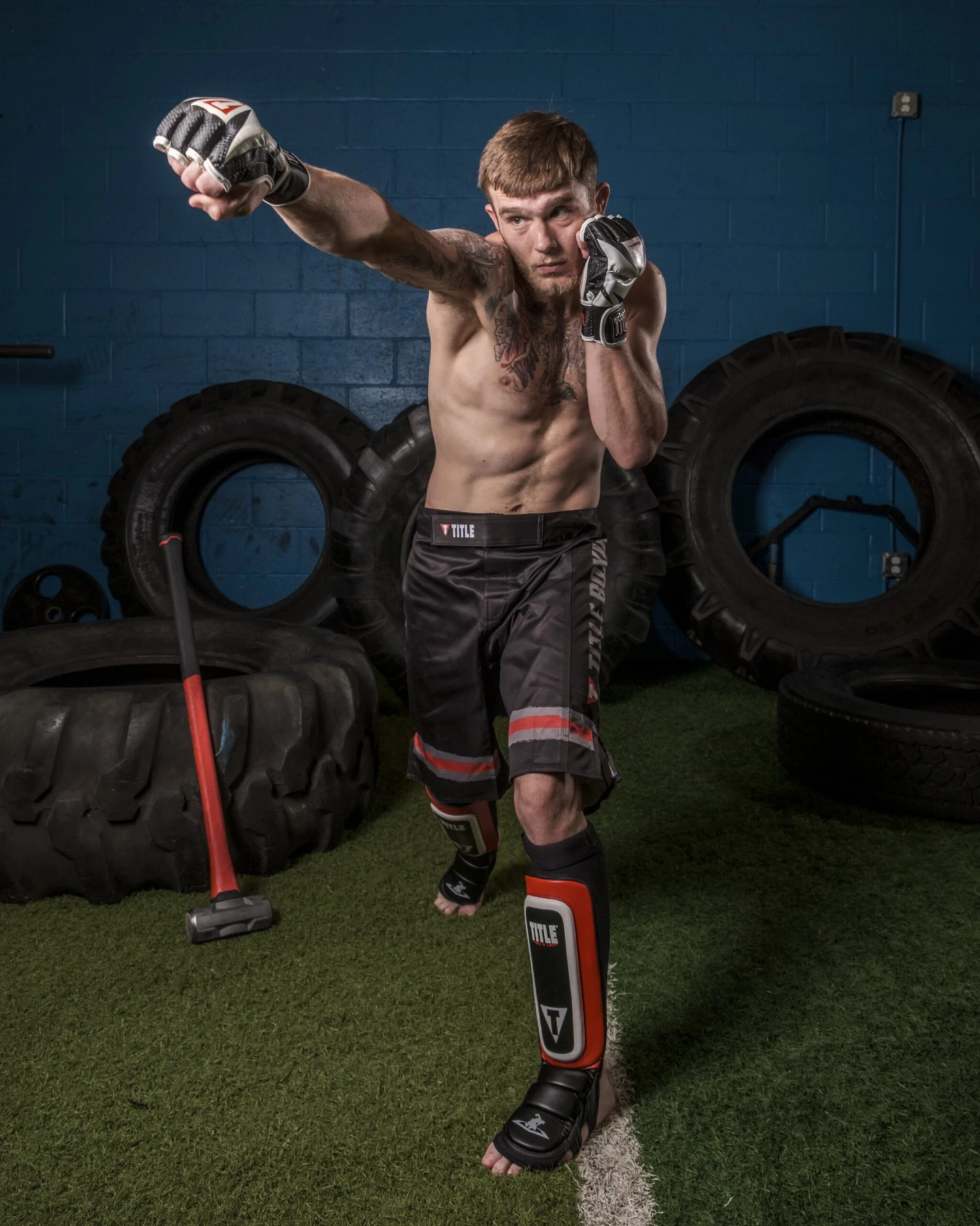 TITLE MMA Shin-N-Instep Pull-On Guards 6 TITLE MMA Shin-N-Instep Pull-On Guards - Image 4